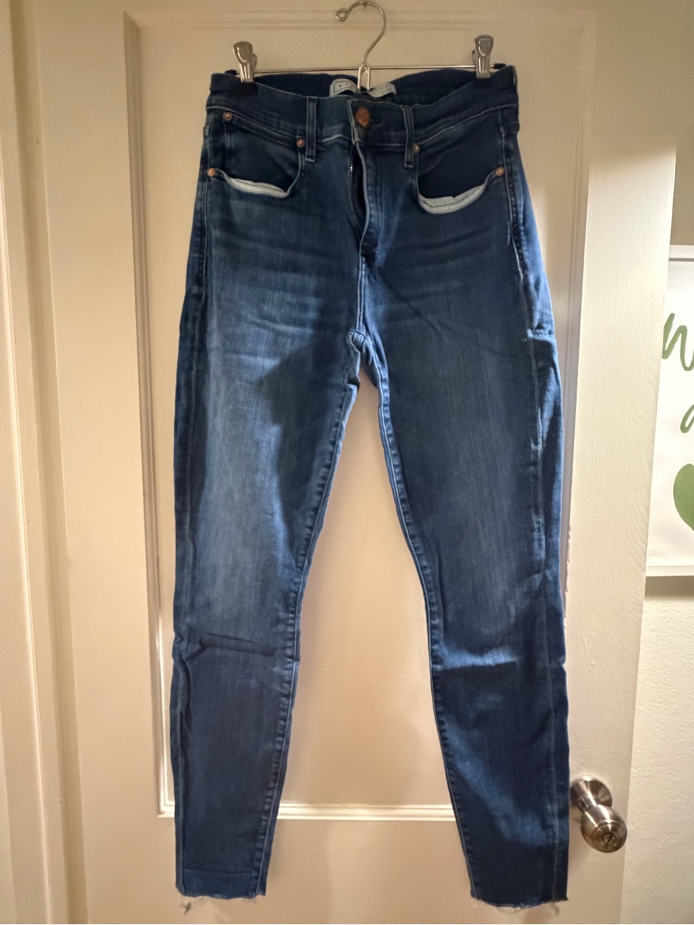 AYR Women's Chiller Dark Blue Skinny Jeans